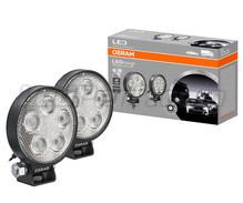 2x Osram LEDriving® ROUND VX70-SP LED working spotlights