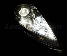 Daytime running light and Sidelight LED pack - (xenon white) - for Peugeot 5008 with original-fit (xenon)
