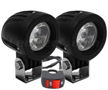 Additional LED headlights for Aprilia Caponord 1200 - Long range