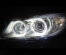 Angel Eyes LED pack for BMW 3 Series (E90 - E91) Phase 1 - with original-fit xenon - Standard