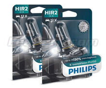 Pack of 2 Philips X-tremeVision PRO150 HIR2 Bulbs - 9012XVPB1