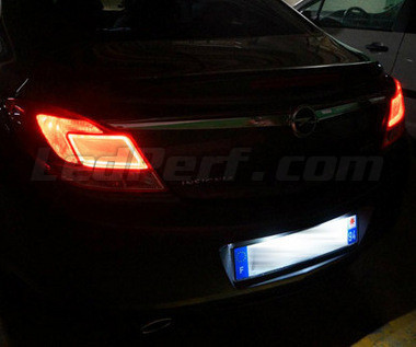 LED Licence plate pack for Opel